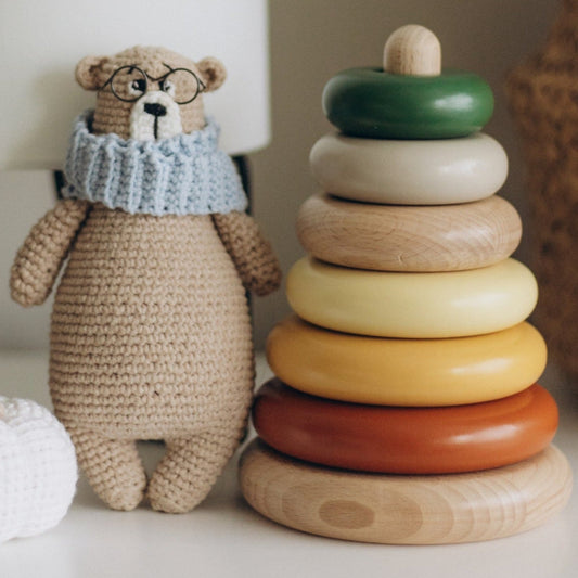 Wooden Stacking Toy - Autumn Forest