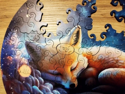 Puzzle della volpe assonnata