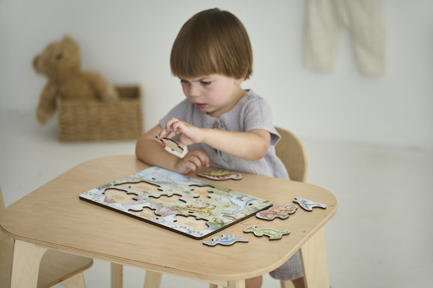 Dinosaurs Wooden Puzzle