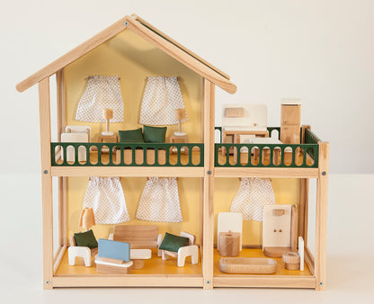 Large Wooden Dollhouse