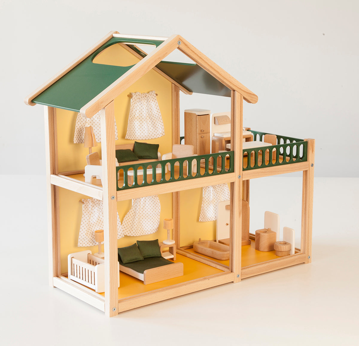 Grande maison de poupée en bois