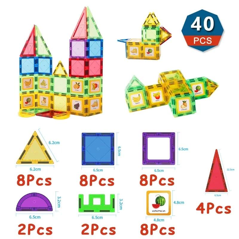 Colourful Magnetic Set - Carpe Toys