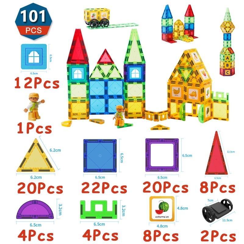 Colourful Magnetic Set - Carpe Toys