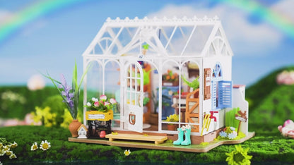 Casa de jardim sonhadora