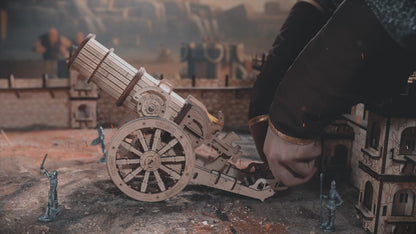 Artillería de asedio con ruedas